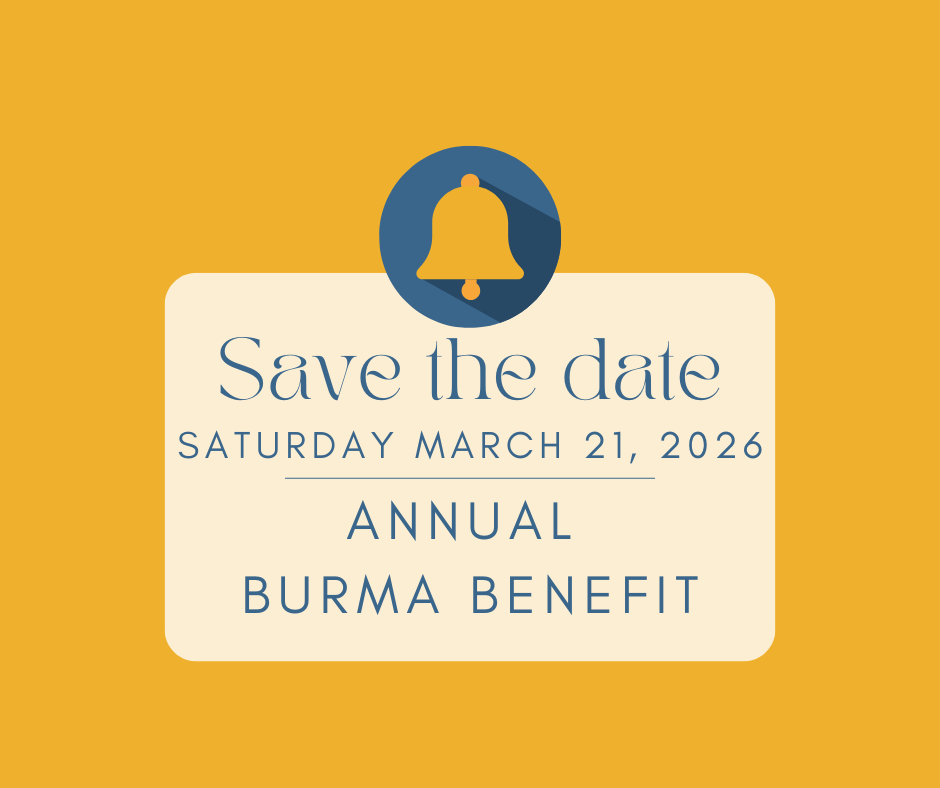 Save the Date: Burma Benefit